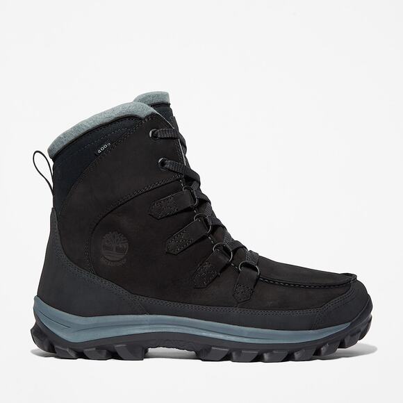 TIMBERLAND MEN\'S 8 CHILLBERG WATERPROOF WINTER BOOT BLACK NUBUCK NIB main image 6